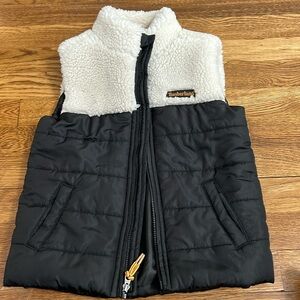 Timberland puffer vest with Sherpa 4T